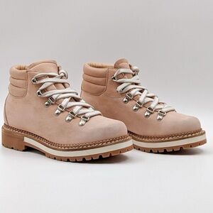Montelliana 1965 Marlena Beige Nubuck
Platform Combat Boots size 6.5/ 36.5